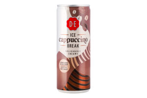 Напій молочний 1.4% стерилізований з кавою Ice Cappuccino break Douwe Egberts з/б 250мл