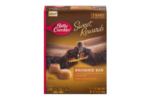 Betty Crocker Sweet Rewards Brownie Bar Caramel - 5 CT