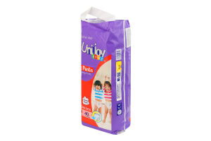 Трусики-подгузники для детей 15-19кг ХХL Soft Baby Unijoy 40шт