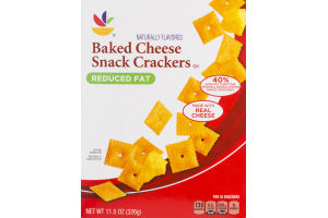 Ahold Baked Cheese Snack Crackers Reduced Fat