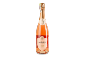 Вино 0.75л 10.5% розовое сухое Spumante Secco Rosato Provetto бут