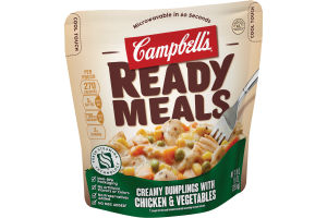 Campbell's Ready Meals Creamy Dumplings with Chicken & Vegetables