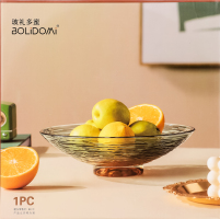 Блюдо скло 24.5х6.5см №KYYW034 Bolidomi 1шт