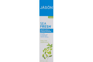 Jason Tooth Paste Sea Fresh Anti-Plaque & Strengthening Deep Sea Spearmint
