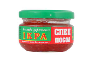 Икра лососевая зернистая соленая Спецпосол 1с с/б 90г