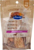 Companion Wholesome Formula Dog Treats Sweet Potato Slices
