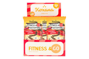 Батончик Солодка Африка Fitness&Go Кохана м/у 40г