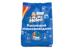 Пятновыводитель для цветных тканей кислородный Ms Helen 900г