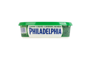 Сыр 57% мягкий с зеленью пастеризованный Philadelphia п/у 175г