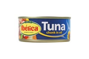 Тунець цілий в олії 150г ж/б з ключем Іберіка