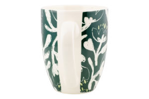 Чашка Квітковий орнамент 390мл кераміка