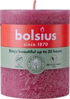Свічка поп.троянда Рустік Bolsius8*6,8см