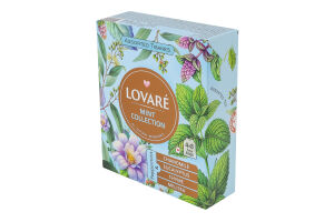 Чай травяной ассорти Мята Mint collection Lovare к/у 32х1.3г