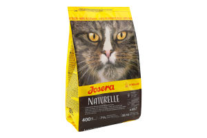 Корм сухой полнорационный для взрослых котов Sterilised Naturelle Josera м/у 400г