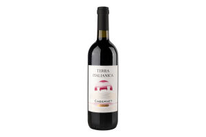 Вино 0.75л 13% красное сухое IGT Каберне Puglia Terra Italianica бут