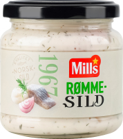 Оселедець Mills в сметанковому соусі з цибулею