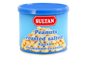 Арахис жареный солёный Sultan ж/б 120г