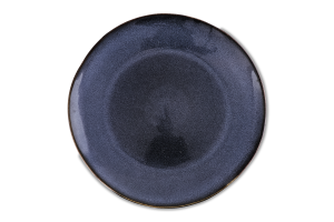 Tарілка MBM My Home Фйорд темно-синя 28см KP-128