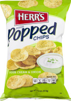 Herr's Potato Chips Popped Sour Cream & Onion