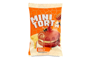 Печенье медовое с заварным кремом Mini torta Dobrobut м/у 60г