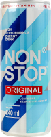 Напиток энергетический безалкогольный сильногазированный Original Non Stop ж/б 240мл