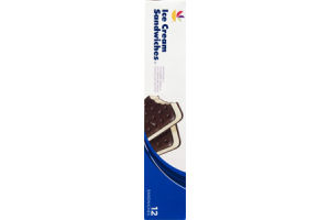 Ahold Ice Cream Sandwiches - 12 CT