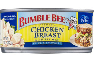 Bumble Bee Premium Chicken Breast with Rib Meat in Water