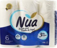 Рушники паперові Nua 3шари