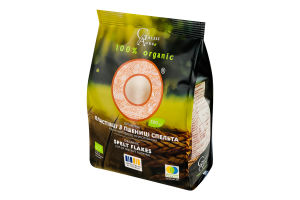 Пластівці з пшениці спельти миттєвого приготування різані органічні Galeks Agro м/у 300г