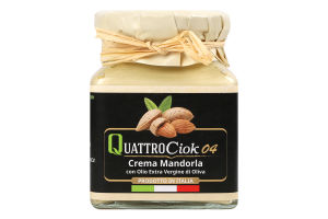 Паста Quattrociocchi мигдальна з оливков олією EV