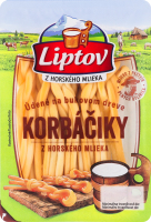 Сыр 35% полутвердый копченый Korbaciky Liptov лоток 75г