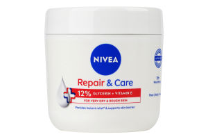 Крем для тела для очень сухой и огрубевшей кожи Восстановление и уход Nivea 400мл