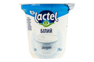 Йогурт 3% Білий Lactel ст 230г