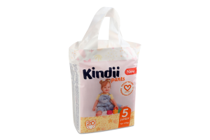 Трусики-подгузники для детей 12-17кг 5 Junior Pants Kindii 20шт