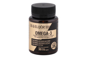 Добавка дієтична Elixir Омега-3 1000мг