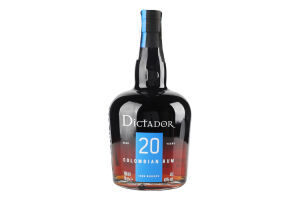 Ром 0.7л 40% 20YO Solera System Rum Dictador к/у