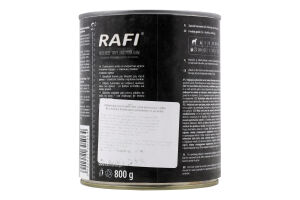 Корм д/собак з яловичими шлунками та шинкою 800г ж/б Рафі