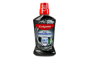 Ополаскиватель для полости рта Отбеливание с древесным углем Plax Colgate 500мл