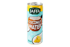 Вода кокосовая стерилизованная с соком ананаса Jaffa ж/б 250мл
