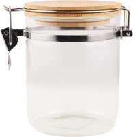 Банка д/зберігання 600мл скло з бугельним замком