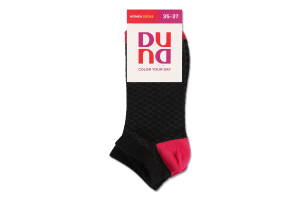 Шкарпетки жіночі Duna №3365 35-37 чорний