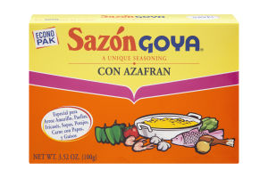 Goya Sazon Con Azafran Seasoning