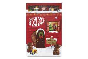 Набір кондитерських виробів Адвент календар Kit Kat к/у 208г