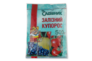 ЗАЛІЗНИЙ КУПОРОС 0,5 КГ