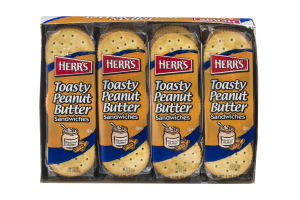 Herr's Toasty Peanut Butter Sandwiches - 8 CT