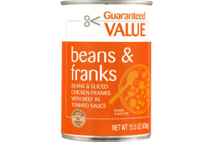 Guaranteed Value Beans & Franks