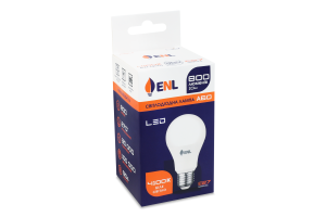 Лампа светодиодная 10W 800lm E27 4100К A60 №А60Е2710ENLN ENL 1шт