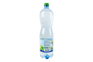 Напій безалкогольний сильногазований на смако-ароматичних добавках зі смаком яблука Добра вода п/пл 1.5л