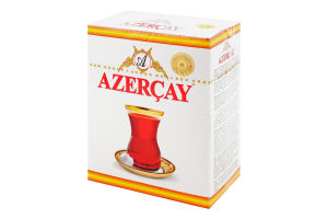 Чай чорний з ароматом бергамоту Azercay к/у 100г