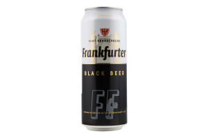 Пиво Frankfurter Schwarzbier 0,5л з/б 5% И215 (Німеччина)
